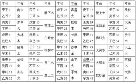 八字纳音五行解析|八字算命基礎——納音解析